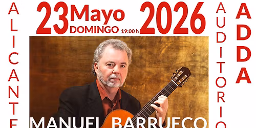 MANUEL BARRUECO, Recital Guitarra