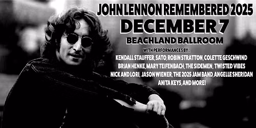 John Lennon Remembered CLE 2025
