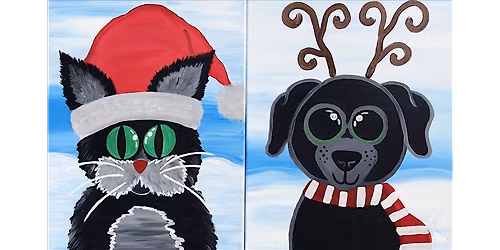 Paws and Claus - Paint and Sip in Austin | Classpop!\u2122