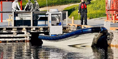 De Qu\u00e9bec \u00e0 Battle Harbour (Labrador) en chaloupe d'exp\u00e9dition avec Robin Masson