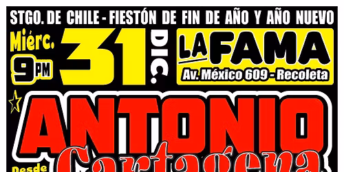 ANTONIO CARTAGENA EN DISCOTECA LA FAMA