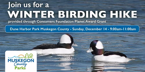 Winter Birding Hike at Dune Harbor Park Muskegon County