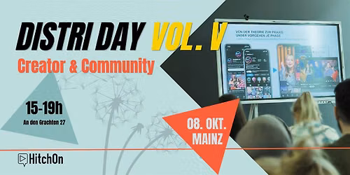 Distri Day 2026 in Mainz - Creator & Community