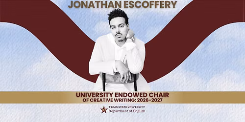 Jonathan Escoffery, University Endowed Chair of Creative Writing (2026-2027)