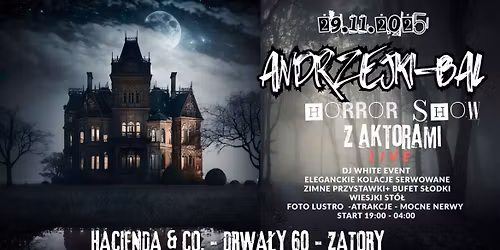 BAL ANDRZEJKOWY 2025 - HORROR SHOW