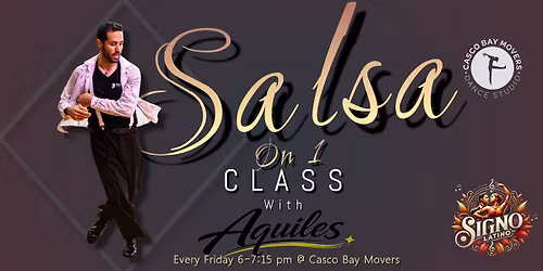 Salsa On 1 (6 week) Training Series \u2013 Advanced Beginner Level 1 | With Aquiles