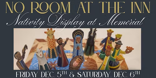No Room at the Inn: FREE Nativity Display