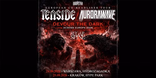 Tenside, Aurorawave + Sugar Spine \/ 25 IX 2026 \/ Krak\u00f3w