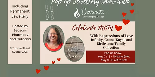Celebrate Mom \u2014 Pop-Up Jewellery Show with Devarati