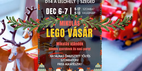 Ho-Ho-Ho LEGO Mikul\u00e1s party | D14 Szeged | DEC 6-7