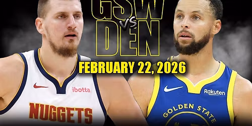 Denver Nuggets vs. Golden State Warriors