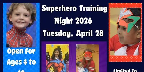 Superhero Training Night 2026