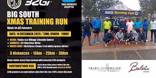 BIG SOUTH Training Run 