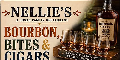 Nellie's Southern Kitchen presents Bourbon, Bites and Cigars