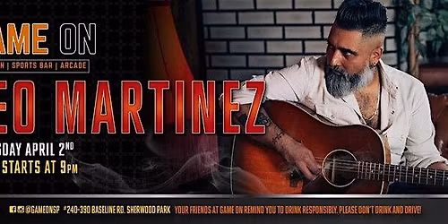 Leo Martinez live at Game On