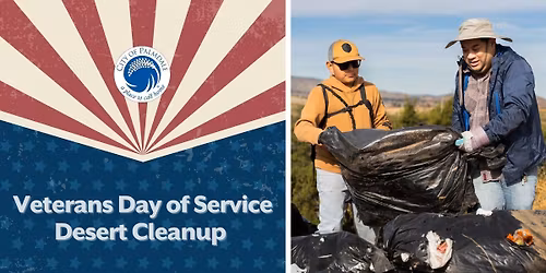 Veterans Day of Service Desert Cleanup