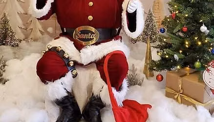 Painting with Santa