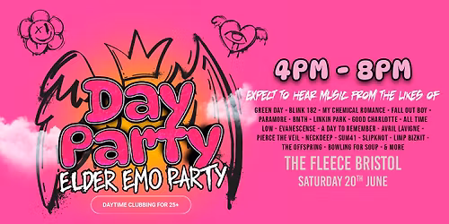Elder Emo Day Party in Bristol!
