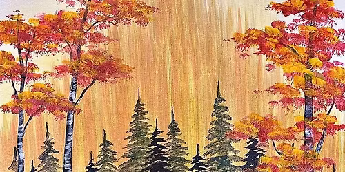 Paint and Sip Event: Shimmering Autumn
