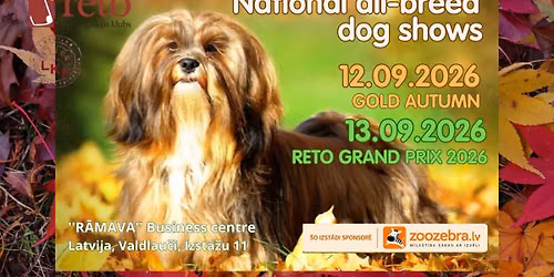 RETO National Dog Shows 12.09.-13.09.2026 (2xCAC)