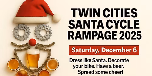 Twin Cities Santa Cycle Rampage 2025