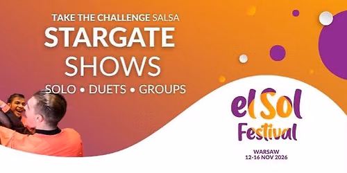 STARGATE SHOWS elSol Festival Fall Edition 2026 - Take the Challenge 