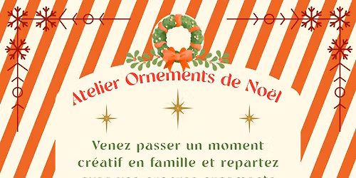 Atelier ornements de No\u00ebl