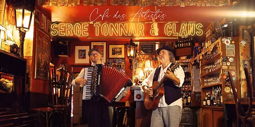 Serge Tonnar & Claus am Caf\u00e9 des Artistes
