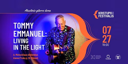 TOMMY EMMANUEL: LIVING IN THE LIGHT