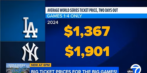 Los Angeles Dodgers at New York Yankees at Yankee Stadium