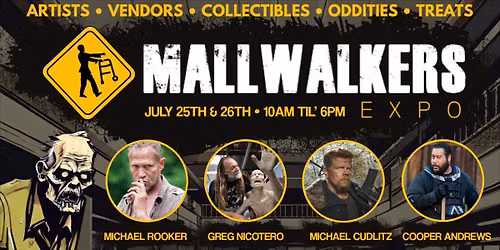 Mallwalkers Expo ft. Michael Rooker, Greg Nicotero, Michael Cudlitz, Cooper Andrews & More!