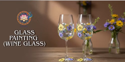 Glass Painting (Wine glass) - Kalaantara