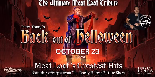 The Ultimate Meat Loaf Tribute Live at Biltmore Theatre