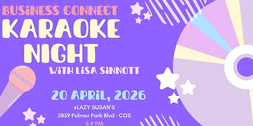 Business Connect Karaoke with Lisa Sinnott
