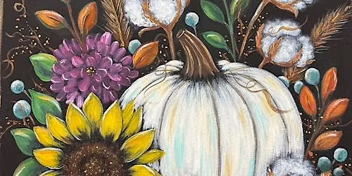 Fall flower painting at The Vineyard at Hershey
