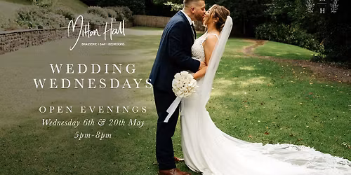Mitton Hall Wedding Open Evenings - 20th May