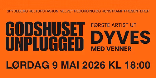 GODSHUSET UNPLUGGED - DYVES med venner 