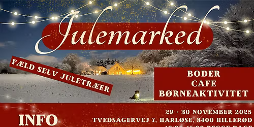 🎄Julemarked 2025🎄 - Ninas juletræsplantage