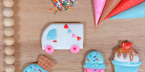 Ice Cream Themed Cookie Decorating Class