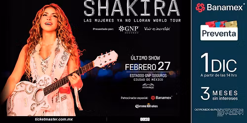 Shakira | CDMX