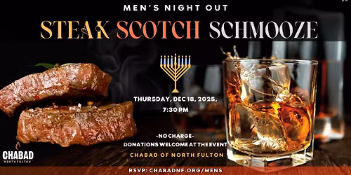Men's Steak & Scotch
