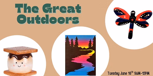 The Great Outdoors Themed Do-It-All Day Camp for Kids