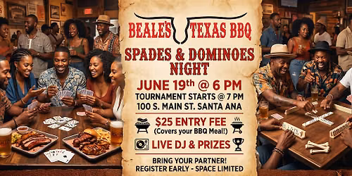 Spades & Dominoes Tournament