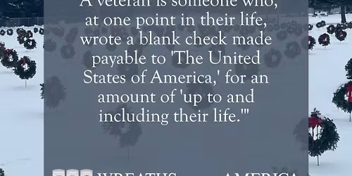 Wreaths Across America at the Rehoboth Village Cemetery