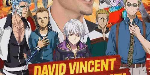 David Vincent Signing & Photo Op @ Plastic Empire 04\/18 Voice of Nanami Grimmjow & More!