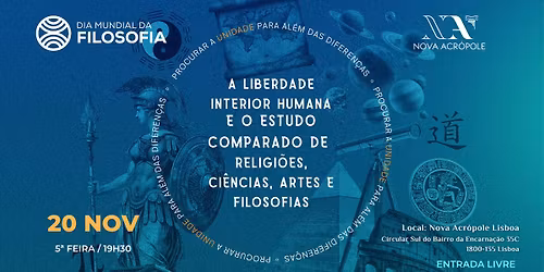 A Liberdade Interior Humana e o Estudo Comparado de Religi\u00f5es, Ci\u00eancias, Artes e Filosofias