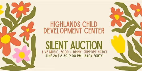 2026 Highlands Child Development Silent Auction Fundraiser