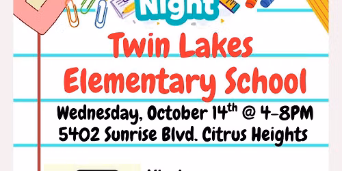 McTeacher Night & PTA Meeting