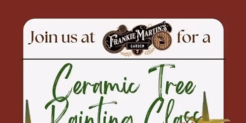 \ud83c\udf84\u2728CERAMIC CHRISTMAS TREE PAINTING CLASS\u2728\ud83c\udf84