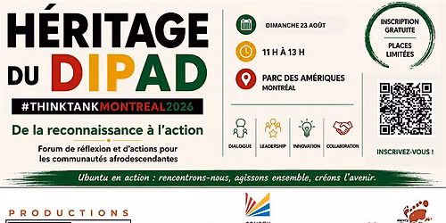 H\u00e9ritage du DIPAD \u2013 Montr\u00e9al Think Tank 2026 | Leadership afrodescendant